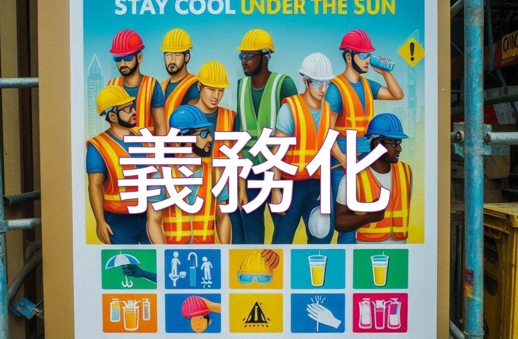 職場の熱中症対策義務化